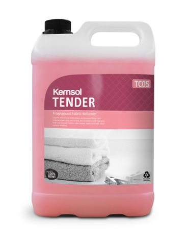 FK-TENFAB05 Kemsol Tender Fabric Softener 5 Ltr