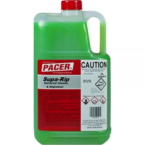 PACSRIP4 Pacer Supa Rip Universal Cleaner 4 Ltr