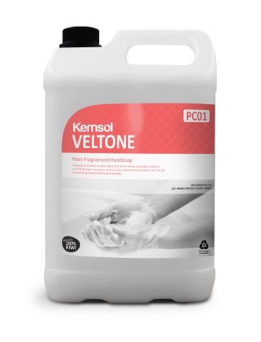 FK-VELT05 Kemsol Veltone Antimicrobial  Hand Soap 5 Ltr