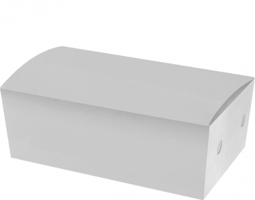 Large Snack Box Plain White Bulk 250carton 195x115x68mm
