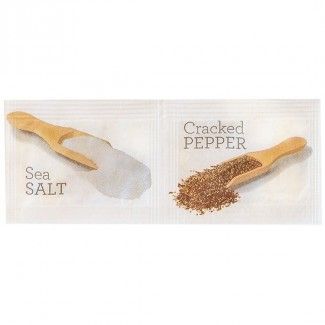 Healthpak  Dual Salt/Pepper Sachet x1000