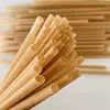 Hi IQ Sugarcane Straw Unwrapped 6mm x 210mm Long 100pack