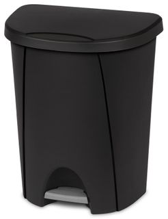 Sterilite Step On Tidy - 25 Ltr Black