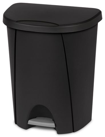 Sterilite Step On Tidy - 25 Ltr Black