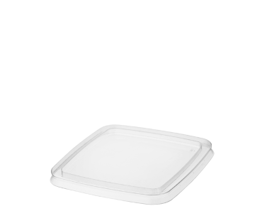 Reveal Clear Square Polypropylene Lid 73x73