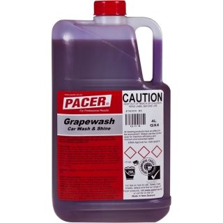 PACGW20 Pacer Grape Wash Wash N Shine - 20 Ltr