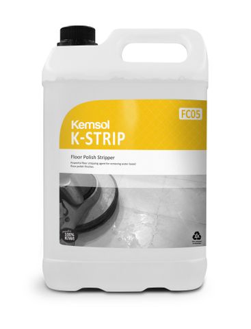 FK-KPS05 Kemsol K-Strip Flooring Vinyl  Polish Stripper 5 Ltr