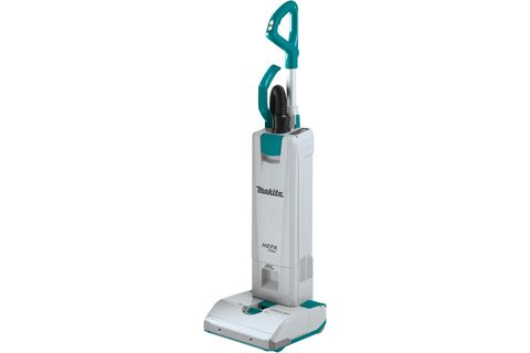 Makita 18Vx2 BL Upright Cleaner plus Charger / 4 x batteries