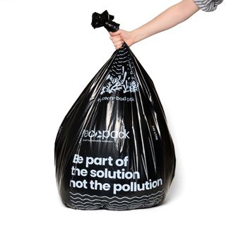 RUB-OC-5240 Ecopack Ocean-Bound Plastic/Recycled 240L Wheelie Bin Liners 25 per