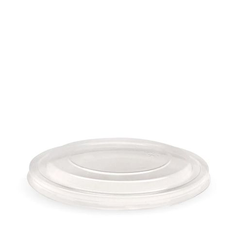 EBB-BLL-148-PLA Biopak 500-1000ml PLA Kraft Biobowl Lid  25 units per slve