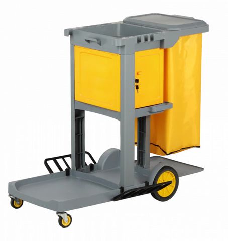 Filta Janitor Cart With Lock Box
