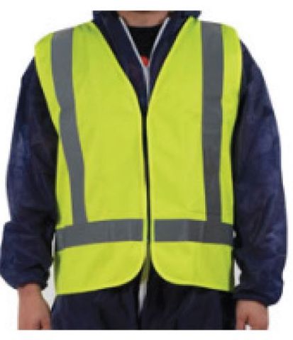 M Yellow Hi Visibility Safety Vest Size Large