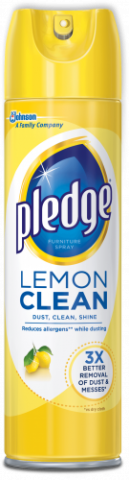 Pledge Enhancing Lemon Furniture Polish 330ml