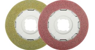 Sebo Polisher Pad Pack Red and Yellow