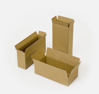 Brown Cardboard Box 340x255x305