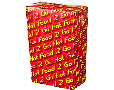 Hot Food To Go Large Chip Box 50 Slve