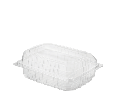 Eco-Smart Clear View Salad Pack Small Hinged Lid