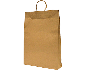 Large Paper Takeaway Bag Twisted Paper Handle