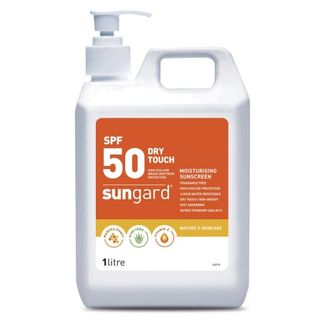 SUNGARD SPF50 Sunscreen 1Lt Pump Bottle With Aloe Vera & Vitamin E