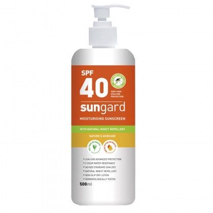 SUNGARD SPF50 Sunscreen & Insect Repellant 125ml Tube