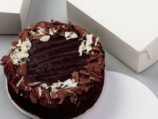 CNCB7 Pacific Cartons Cake Box Small White 229 x 229 x100 200 per pk