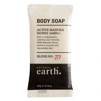 Healthpak Natural Earth 15g Wrapped Soap x 500 per Ctn