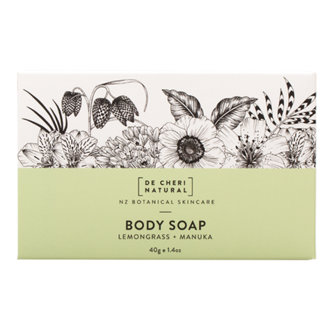 Healthpak De Cheri Natural 20g Lemongrass Pleatwrapped Soap x 375 per Ctn
