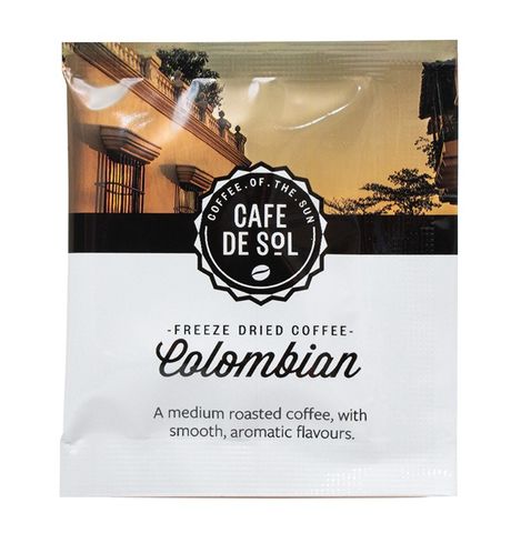 Healthpak Cafe De Sol Colombian Coffee Sachet 500 units per ctn