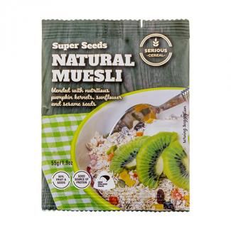 Healthpak Super Seeds Natural Muesli x 48pks per Ctn