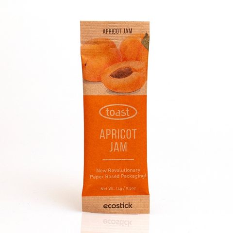 Healthpak Toast Apricot Jam Ecostick x 100 per Ctn