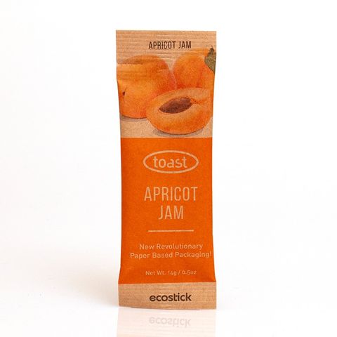 HPTOASTEA Healthpak Toast Apricot Jam Ecostick 100 units per ctn