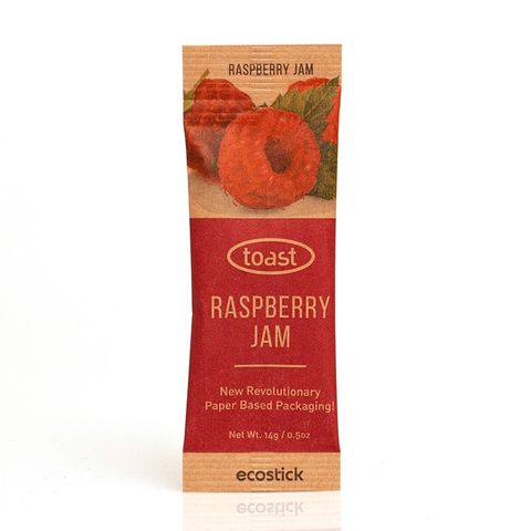 Healthpak Toast Raspberry Jam Ecostick 100 units per ctn