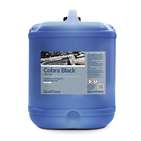 AZCOBK20 QualChem Cobra Black Vehicle Wash - 20 Ltr