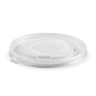 Biopak 430-950ml / 12-32oz PP BioBowl Lid 50 units per slve