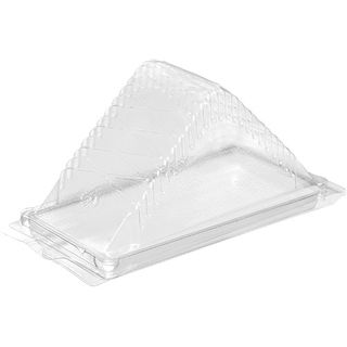 Gilmours Sandwich Wedge Clear Large 500 units per ctn