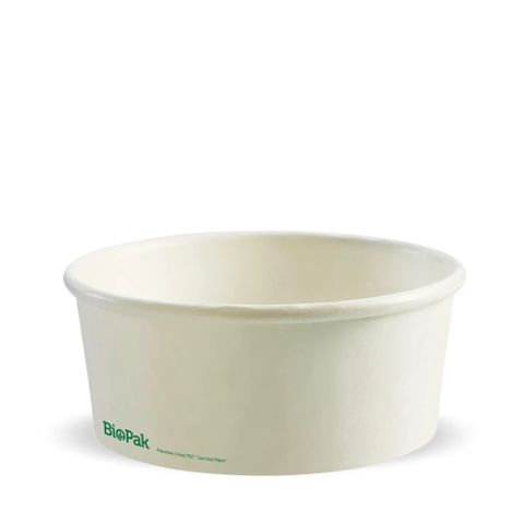 Biopak 750ml Medium Kraft BioBowl 50 units per slve