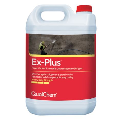 AZEXP5 QualChem Ex Plus Cleaner Degreaser 5 Ltr