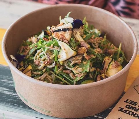 EBB-BL-EXTRA-LARGE Biopak 1,300ml Extra Large Kraft  BioBowl 50 units per slve