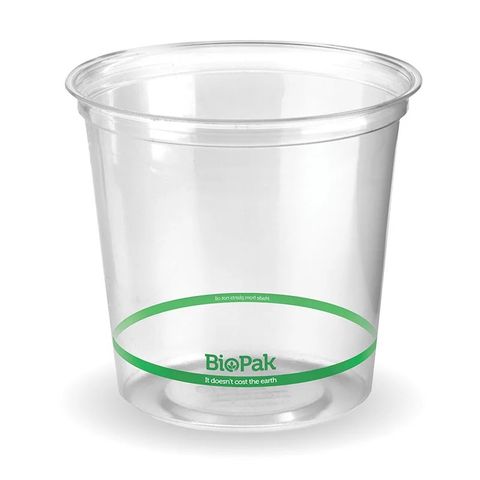 Biopak 700ml Clear BioBowl  50 units per slve