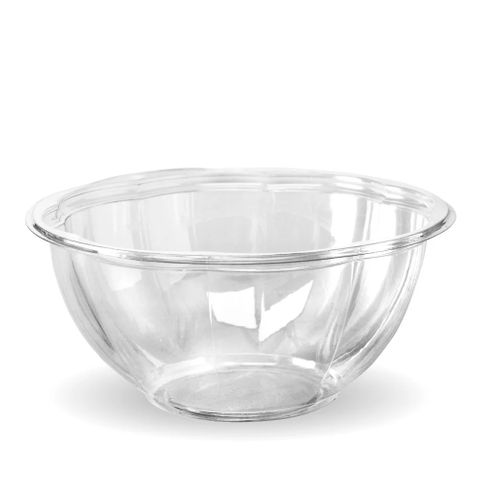 Biopak 1,080ml / 32oz Clear Salad BioBowl  50 units per slve