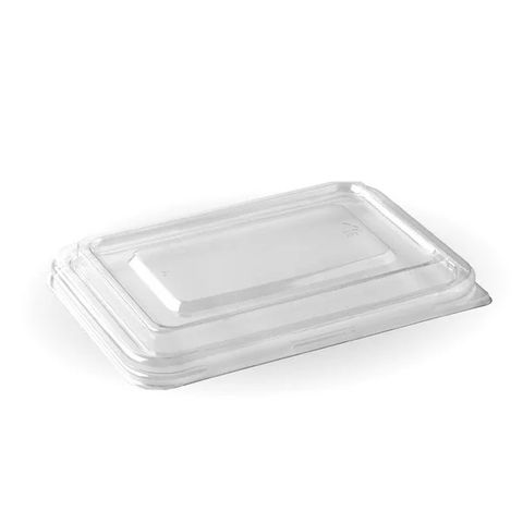 Biopak 500 & 600ml Clear RPET Takeaway Base Lid 50 units per slve