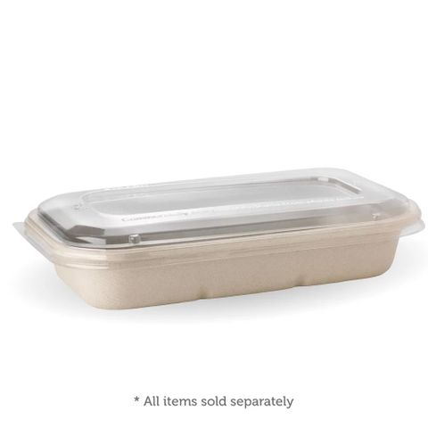 Biopak 750 & 1,000ml  PLA Takeaway Lid 50 units per slve