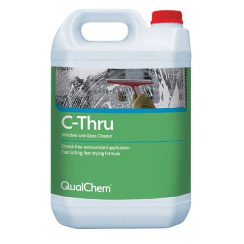 QualChem  C-Thru Ready To Use Glass Cleaner - 5 Ltr