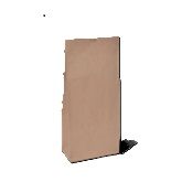 #2 Block Bottom Paper Bags Light Duty 500pk