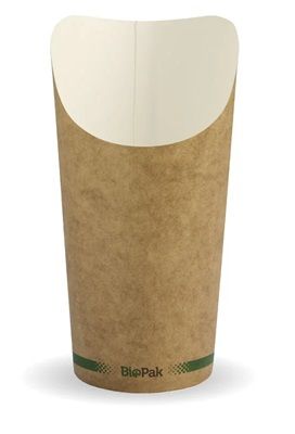 Biopak Large 32oz Paper Chip BioCup 50 units per slve