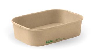 EC-BPRC500 Biopak 500ml Kraft BioBoard Takeaway Base 300 units per CTN