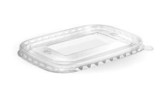 Biopak 500-1,000ml PET BioBoard Takeaway Lid 50 units per slve