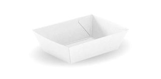 Biopak BioBoard White Tray #1 50 units per slve