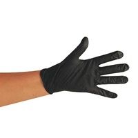 Pomona Black Nitrile Diamond Textured Glove PF Medium