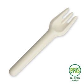 Biopak 15cm Plant Fibre Fork 50 units per slve